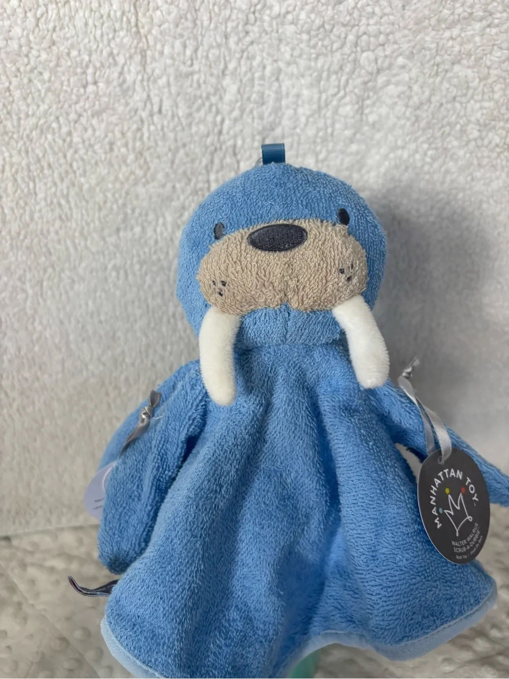 Manhattan Toy Walter Walrus Washcloth Bath Mitt – NWT